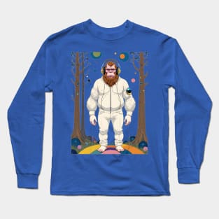 DJ Sasquatch Long Sleeve T-Shirt